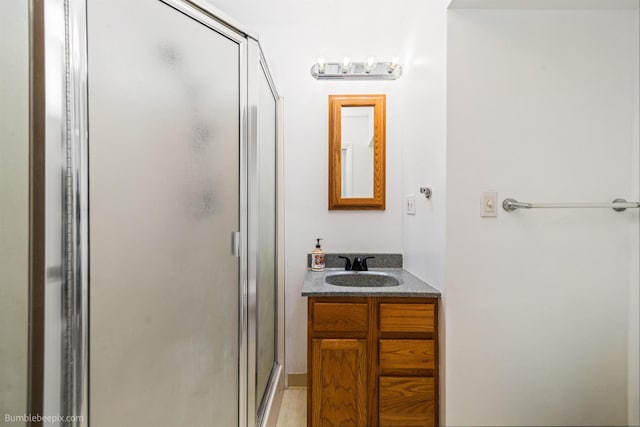 1306 W Joseph Ave, Spokane, WA 99205 - bathroom featuring a stall shower and vanity