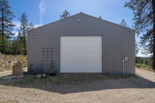 5919 E Grouse Rd, Chattaroy, WA 99003 - view of detached garage