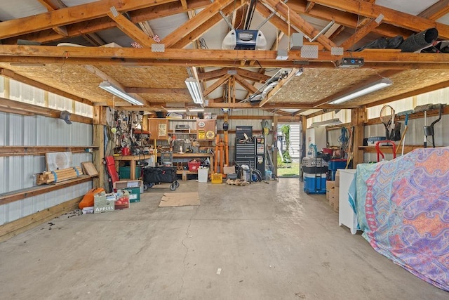 5204 N Belt St, Spokane, WA 99205 - garage with a workshop area