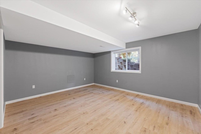 4216 S Tenfel Ln, Spokane, WA 99223 - bonus room featuring light wood-type flooring and baseboards
