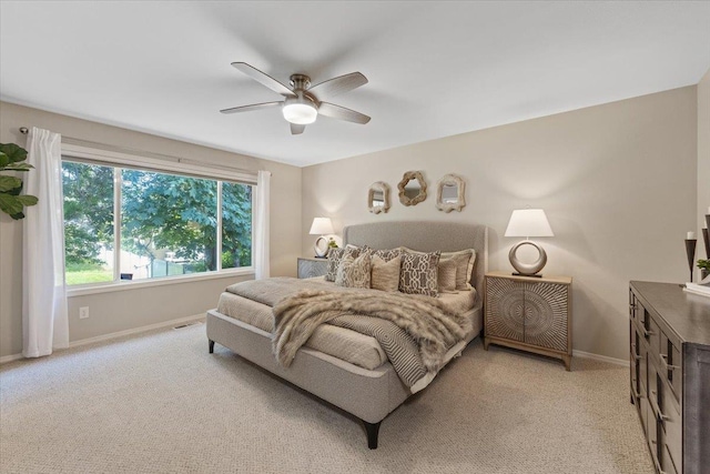 4216 S Tenfel Ln, Spokane, WA 99223 - bedroom featuring carpet floors and a ceiling fan