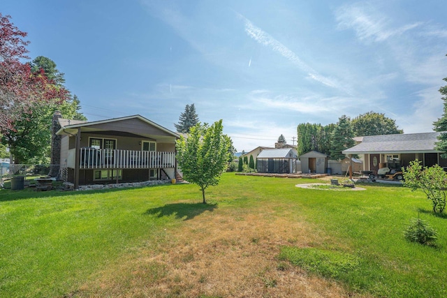 12925 E Valleyway Ave, Spokane Valley, WA 99216 - view of yard featuring a storage shed