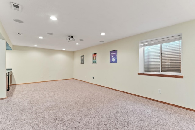 12919 E 39th Ln, Spokane Valley, WA 99206 - unfurnished room with carpet floors and recessed lighting