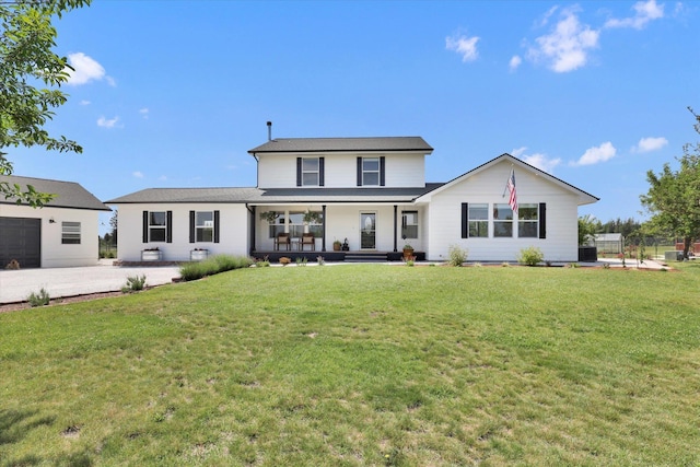 4669 Williams Valley Rd Unit D, Clayton, WA 99110 - view of front of property featuring covered porch and a front lawn