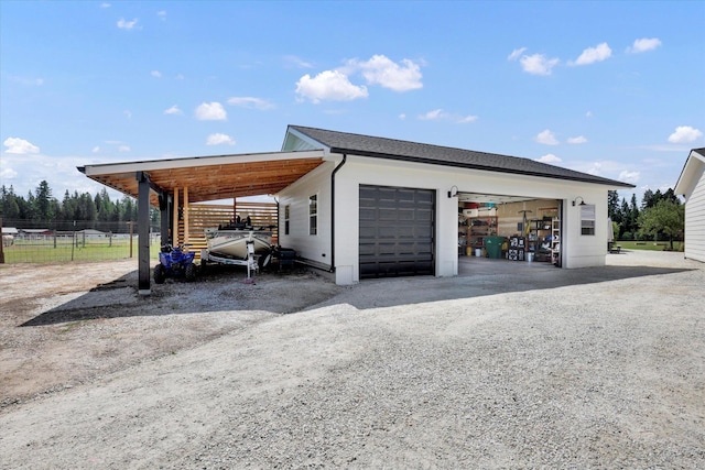 4669 Williams Valley Rd Unit D, Clayton, WA 99110 - garage with driveway