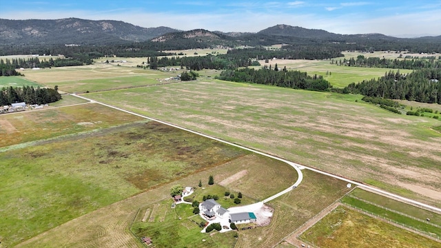 4669 Williams Valley Rd Unit D, Clayton, WA 99110 - aerial view of sparsely populated area featuring mountains
