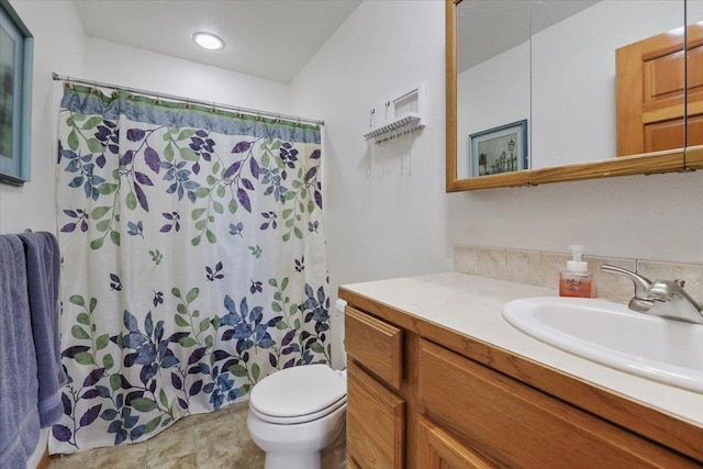 34225 N Arlington Ln, Deer Park, WA 99006 - full bathroom featuring vanity and a shower with curtain