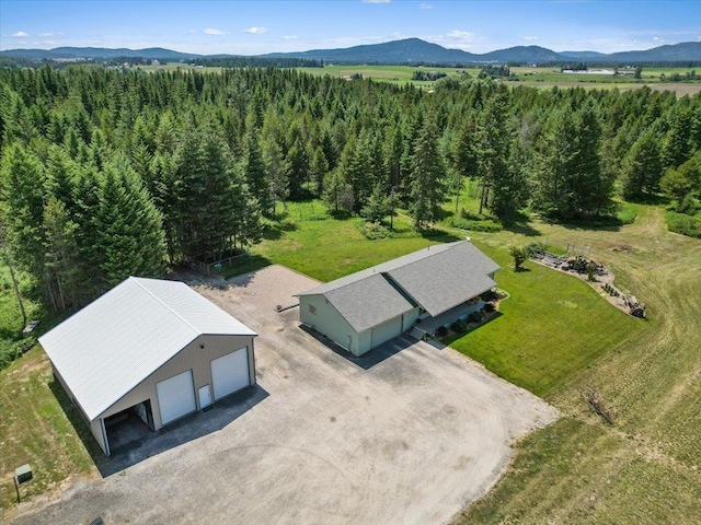 34225 N Arlington Ln, Deer Park, WA 99006 - view from above of property with mountains