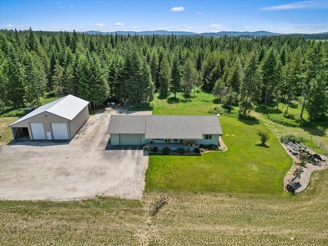 34225 N Arlington Ln, Deer Park, WA 99006 - view from above of property with a mountain backdrop