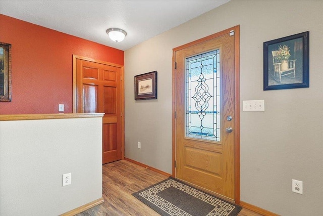34225 N Arlington Ln, Deer Park, WA 99006 - entrance foyer with wood finished floors and baseboards
