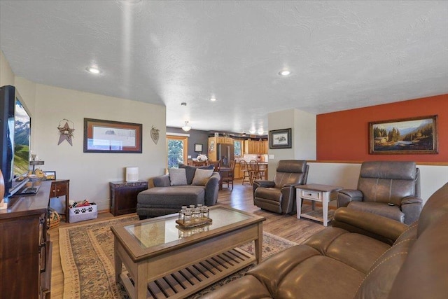 34225 N Arlington Ln, Deer Park, WA 99006 - living area with wood finished floors and recessed lighting