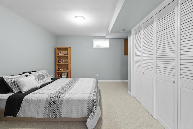 3114 W 20th Ave, Spokane, WA 99224 - bedroom featuring light carpet and a closet