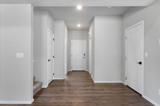12413 E Dickens Ln, Spokane Valley, WA 99206 - hallway with wood finished floors and stairway
