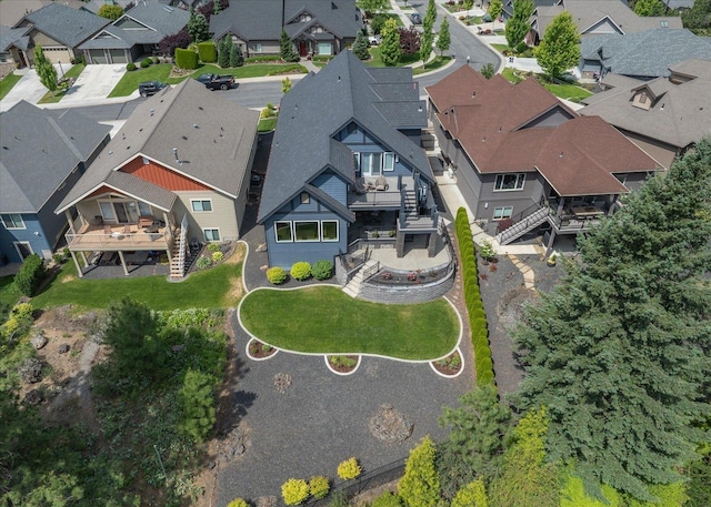 2605 S Cherrytree Ln, Spokane, WA 99203 - aerial view of property's location with nearby suburban area