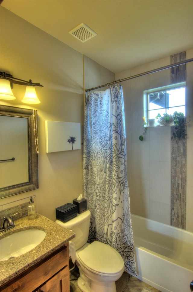 1119 N River Ridge Blvd, Spokane, WA 99224 - full bath with vanity and shower / bathtub combination with curtain