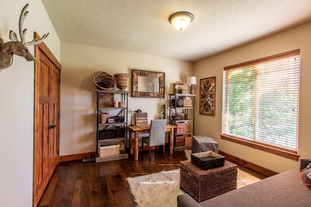 1119 N River Ridge Blvd, Spokane, WA 99224 - office space with wood-type flooring and baseboards