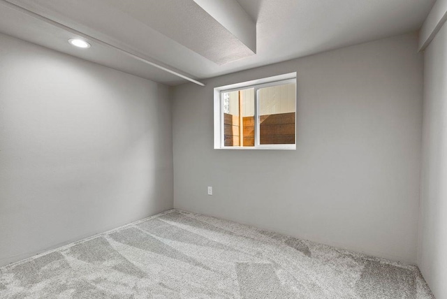 5130 N Stevens St, Spokane, WA 99205 - carpeted empty room featuring recessed lighting