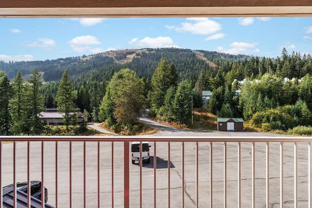 28600 N Mt Spokane Park Dr # 632, Mead, WA 99021 - mountain view with a heavily wooded area
