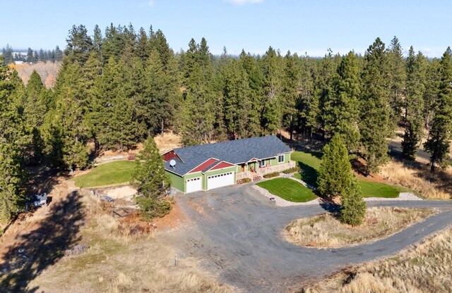 5818 S Abbott Rd, Spokane, WA 99224 - view of subject property with a forest