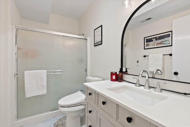 3205 S Mcdonald St, Spokane Valley, WA 99206 - bathroom featuring vanity and a shower stall