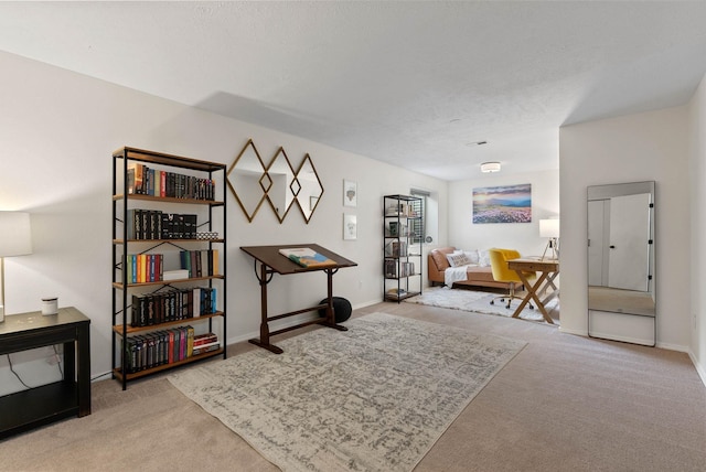 3205 S Mcdonald St, Spokane Valley, WA 99206 - living area featuring carpet floors and baseboards