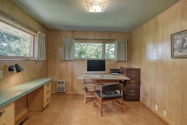 3303 W 8th Ave, Spokane, WA 99224 - office space with healthy amount of natural light, wood walls, and heating unit