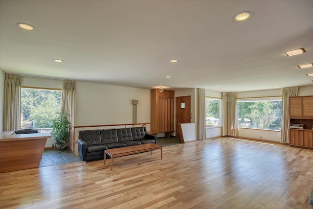 3303 W 8th Ave, Spokane, WA 99224 - living area with light wood-type flooring and recessed lighting