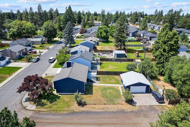 4129 E 32nd Ave, Spokane, WA 99223 - aerial view of residential area