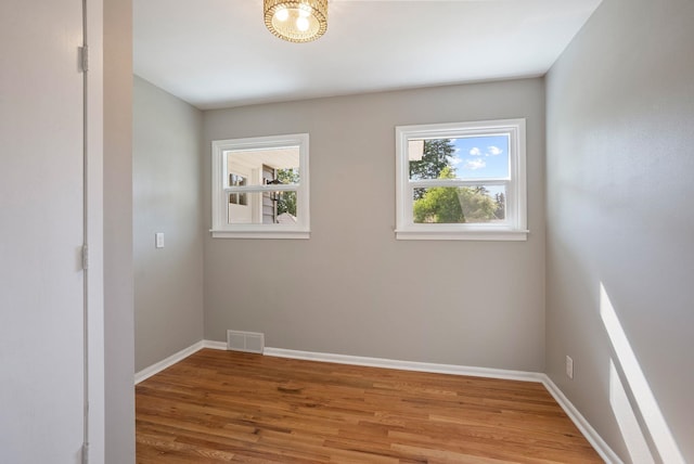 5204 N Maple St, Spokane, WA 99205 - spare room with wood finished floors and baseboards