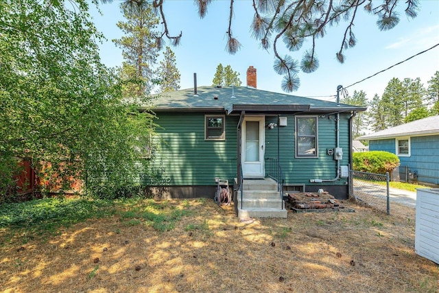 3829 W Broad Ave, Spokane, WA 99205 - back of property featuring a chimney