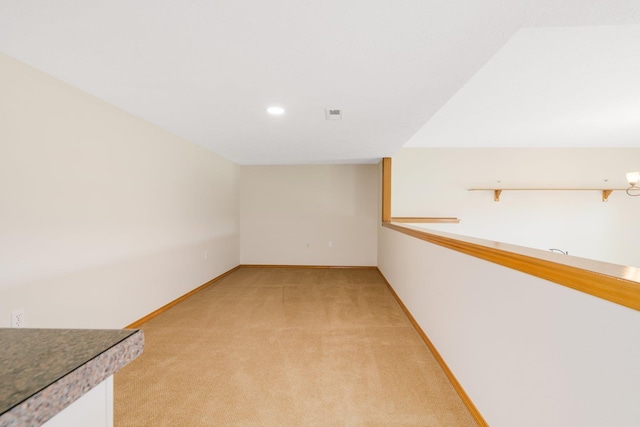2106 E Turnberry Ln, Spokane, WA 99223 - hall featuring light carpet and recessed lighting