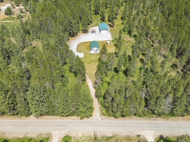1481 Northshore Diamond Lake Rd, Newport, WA 99156 - view of subject property with a heavily wooded area