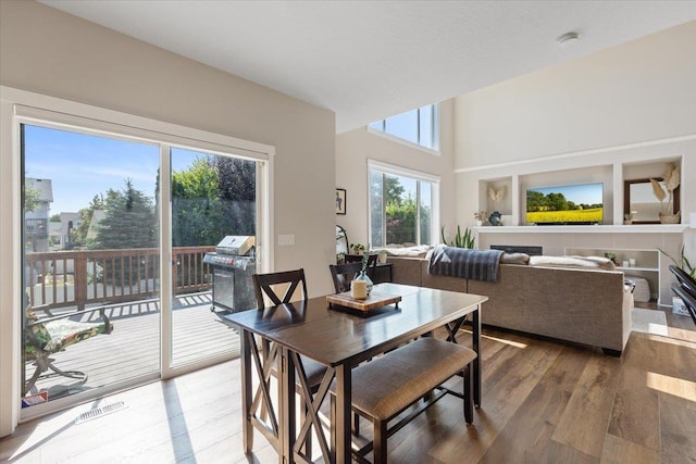 4213 S Cook St, Spokane, WA 99223 - dining space with wood finished floors