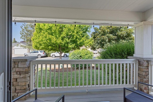 4213 S Cook St, Spokane, WA 99223 - view of wooden deck