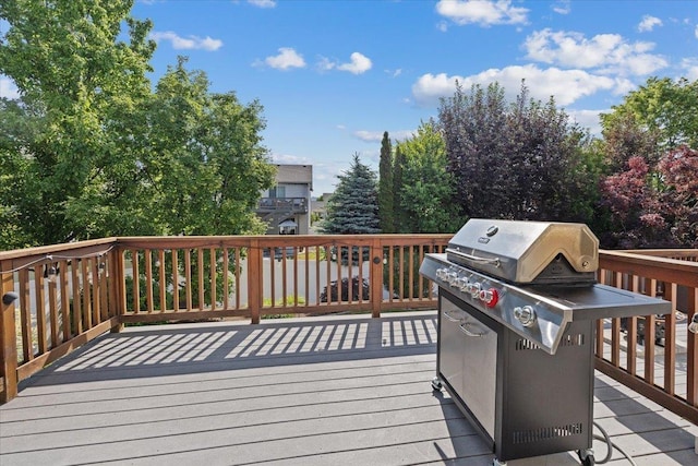 4213 S Cook St, Spokane, WA 99223 - wooden terrace featuring a grill