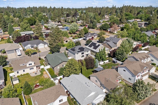 4213 S Cook St, Spokane, WA 99223 - aerial perspective of suburban area with a heavily wooded area