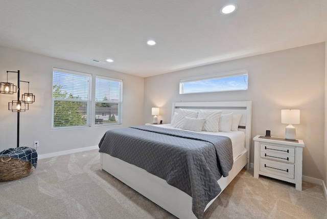 1248 W Staples Rd, Post Falls, ID 83854 - bedroom featuring light carpet and recessed lighting