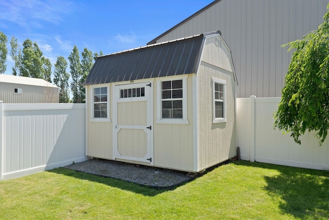 1248 W Staples Rd, Post Falls, ID 83854 - view of shed with a fenced backyard