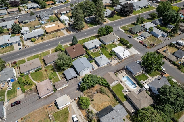 5711 N Ash St, Spokane, WA 99205 - aerial overview of property's location featuring nearby suburban area
