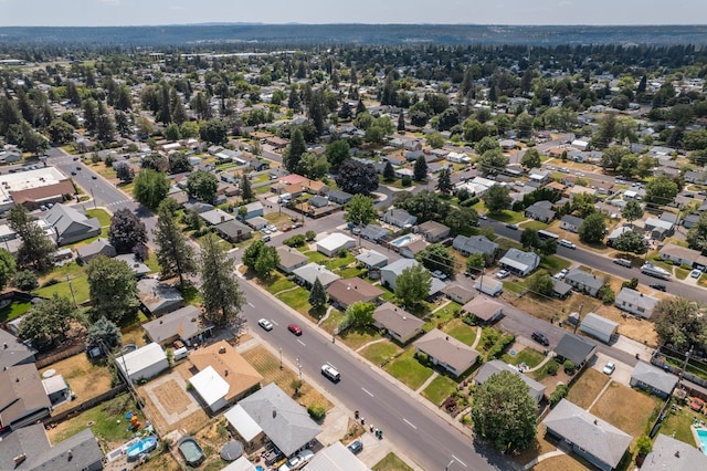 5711 N Ash St, Spokane, WA 99205 - aerial overview of property's location featuring nearby suburban area