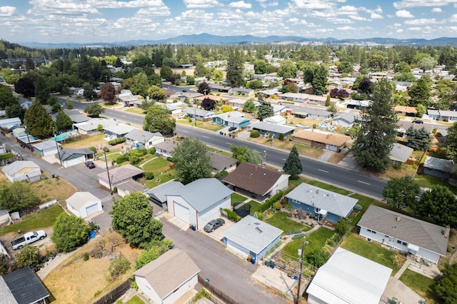 5711 N Ash St, Spokane, WA 99205 - aerial perspective of suburban area featuring a mountainous background