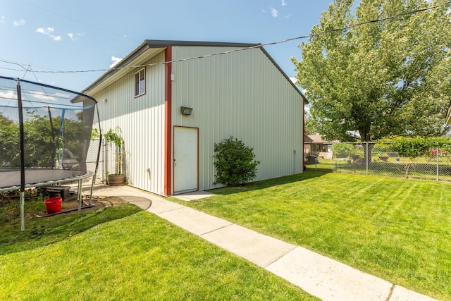 5711 N Ash St, Spokane, WA 99205 - view of outdoor structure with a trampoline