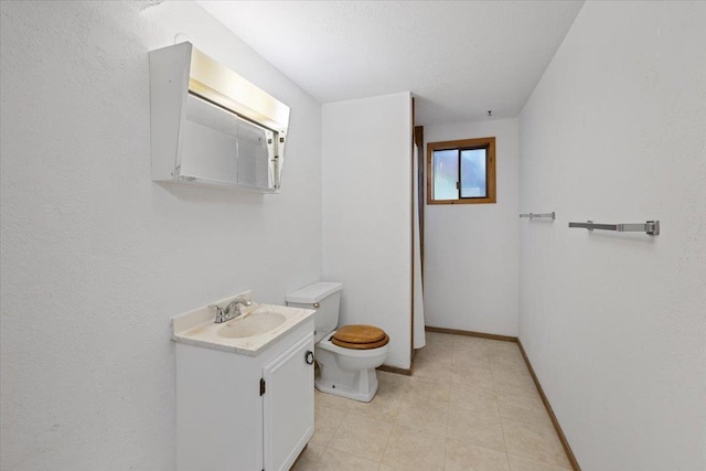 3810 S Moffitt Rd, Spokane Valley, WA 99206 - bathroom with vanity and tile patterned flooring