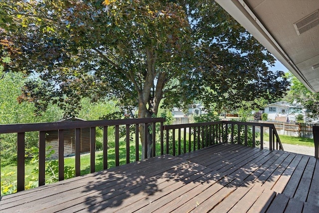 3810 S Moffitt Rd, Spokane Valley, WA 99206 - view of wooden terrace