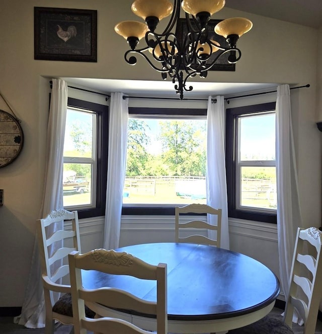 6321 310th St NW Stanwood, Unit Stanwood, WA 98292 - dining room with a chandelier