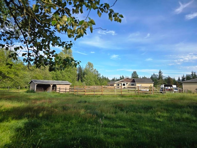 6321 310th St NW Stanwood, Unit Stanwood, WA 98292 - view of yard featuring an outbuilding