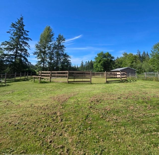 6321 310th St NW Stanwood, Unit Stanwood, WA 98292 - view of yard with a rural view