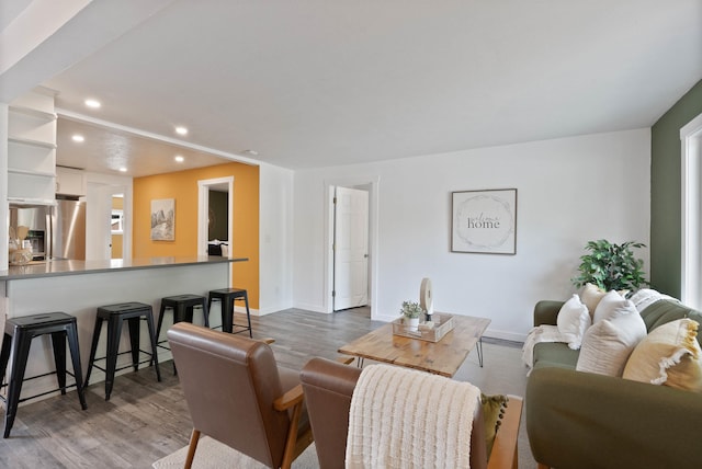 2121 W Cleveland Ave, Spokane, WA 99205 - living room with recessed lighting and wood finished floors