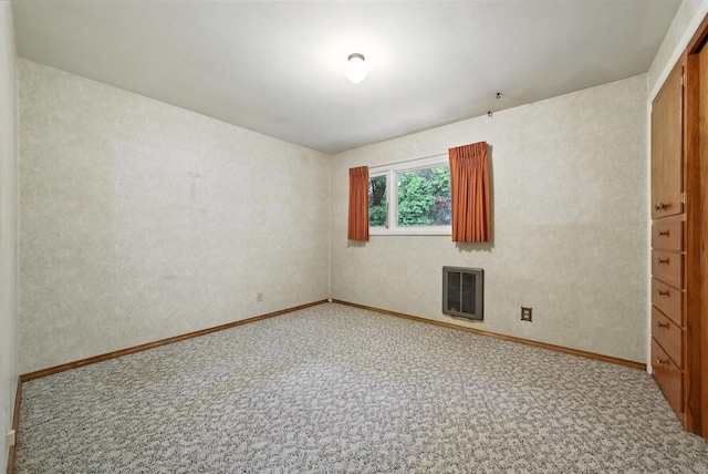 14807 E Broadway Ave, Spokane Valley, WA 99216 - unfurnished bedroom featuring heating unit and carpet