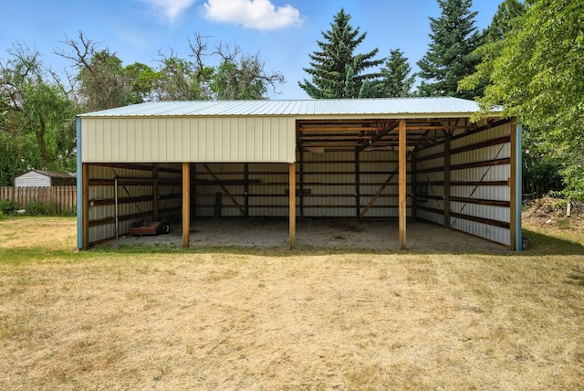 14807 E Broadway Ave, Spokane Valley, WA 99216 - view of pole building with a carport